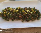 सोपी झटपट भेंडी (bhendi chi bhaji recipe in marathi) रेसिपी स्टेप 3 फोटो 