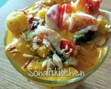 A picture of step 5 of Mango magic delight.