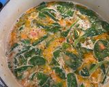 A picture of step 3 of Tuscan White Bean Soup.