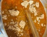 A picture of step 3 of Beef Kare-Kare.
