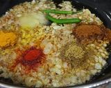 A picture of step 3 of Prawns Masala Curry.