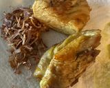 Foto langkah ke 8 dari resep Bubur ayam rice cooker kuah kuning.