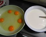 A picture of step 2 of Torrijas in Syrup.