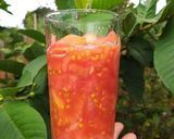 Hình bước làm 4 của món Cà chua dầm đường
