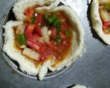 A picture of step 3 of Egg bread muffins.