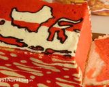 Foto langkah ke 12 dari resep Roti Tawar Batik Merah Putih.