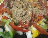 A picture of step 4 of Colourful mix vegetable.