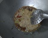 A picture of step 3 of Veg manchurian.