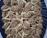 صورة لخطوة 3 من وصفة القطايف العصافيري بحشوة "شوكولاتة دبي" (كنافة وبستاشيو)