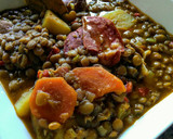 Foto del paso 1 de la receta: Cocido de lentejas con costilla carnuda de res!