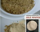 A picture of step 2 of Protein ladoos.