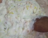 Foto del paso 5 de la receta: Salsa liviana de puerros y queso crema light