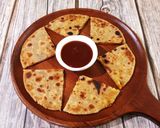 A picture of step 8 of Nendran Banana Stuffed Paratha.