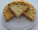 Une image de l'étape 4 de Quiche sans pâte au thon.