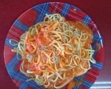 Foto del paso 3 de la receta: Tallarines al pomodoro con curry