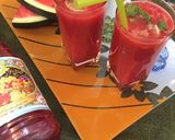 A picture of step 2 of ROOHAFZA&WATERMELON SMOOTHIE#ramadankitayeri.