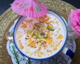 A picture of step 7 of Kheer Komala.