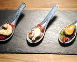 Foto del paso 6 de la receta: Ensalada fresca de langostinos, pulpo, mejillones, mi versión del salpicón