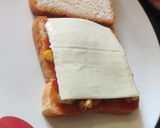 A picture of step 2 of Pizza sandwich.