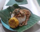 Foto langkah ke 8 dari resep Nasi Rames (Suwir Tongkol Cabe Ijo + Telur Dadar Tahu + Bihun Goreng Cabe Ijo).