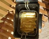 A picture of step 3 of Chicken Flautas.
