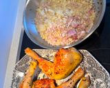 Foto del paso 5 de la receta: Pollo al estragón con muselina de puerros