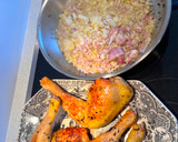 Foto del paso 5 de la receta: Pollo al estragón con muselina de puerros