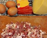Foto del paso 1 de la receta: 6 de abril : Día de la Salsa Carbonara
