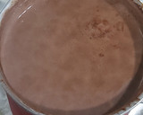 A picture of step 1 of Choco pudding.