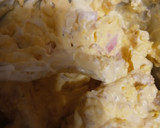 A picture of step 3 of Deviled Eggs on Easter.