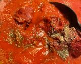 A picture of step 2 of Sausage & Ground beef Lasagna.