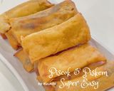 Foto langkah ke 3 dari resep [Eps. 24] Piscok dan Pisang Keju Madu Super Easy 🍌🍫🫔🍯.