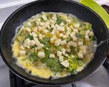 Foto del paso 3 de la receta: Tortilla de lechuga rellena