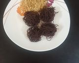 A picture of step 8 of Ragi idiyappam.