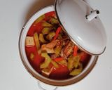 Foto langkah ke 3 dari resep Suir tongkol asin santan pare.