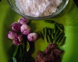 Foto langkah ke 3 dari resep Ticah Bunga Kates Daun Singkong.