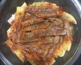 Foto del paso 3 de la receta: Papas bravas sabor panceta y hierbas