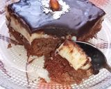 صورة لخطوة 6 من وصفة كيكة طبقات 😍❤️