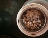 A picture of step 6 of Pachhai Green Sundakkai Kuzhambu.