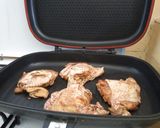 A picture of step 2 of Pan grilled chicken. #local food contest Nairobi north area.