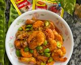 Gambar langkah 4 resipi Sambal Udang Petai Maggi.