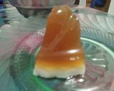 Foto langkah ke 5 dari resep Puding (agar-agar) santan dan gula merah.