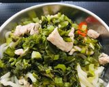 Fa Fa ~💯 雪菜肉絲麵的食譜步驟4照片