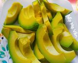 Hình bước làm 5 của món Sinh tố bơ thanh long ruột đỏ