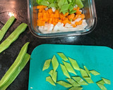 Foto del paso 1 de la receta: Arroz frito con kimchi