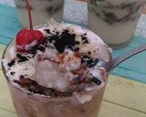 Foto langkah ke 6 dari resep Chizkek Lumer / Oreo cheese cake (ini biskuitnya bukan oreo).