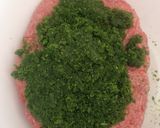 A picture of step 1 of Home-made Kafta mix Lebanese Baked Kafta and Potatoes with Rice.