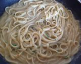 Foto del passaggio 5 della ricetta Trenette con crema di tonno e peperoni