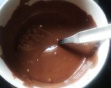 A picture of step 1 of Chocolate cream cups.