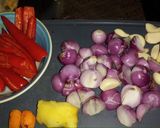 A picture of step 1 of Ah Por's Mustard Curry.